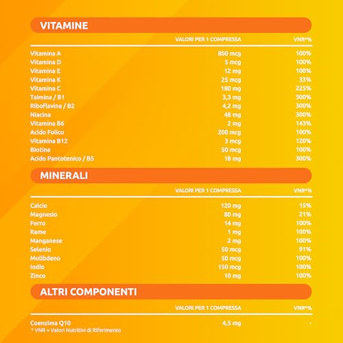 Thumbnail 7 de Supradyn Ricarica Multivitaminico Completo – 95 comprimessi per adulti contro la stanchezza