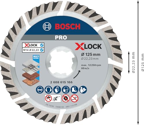 Thumbnail 2 de Bosch Professional Disco diamante X‑LOCK 125 mm 🛠️