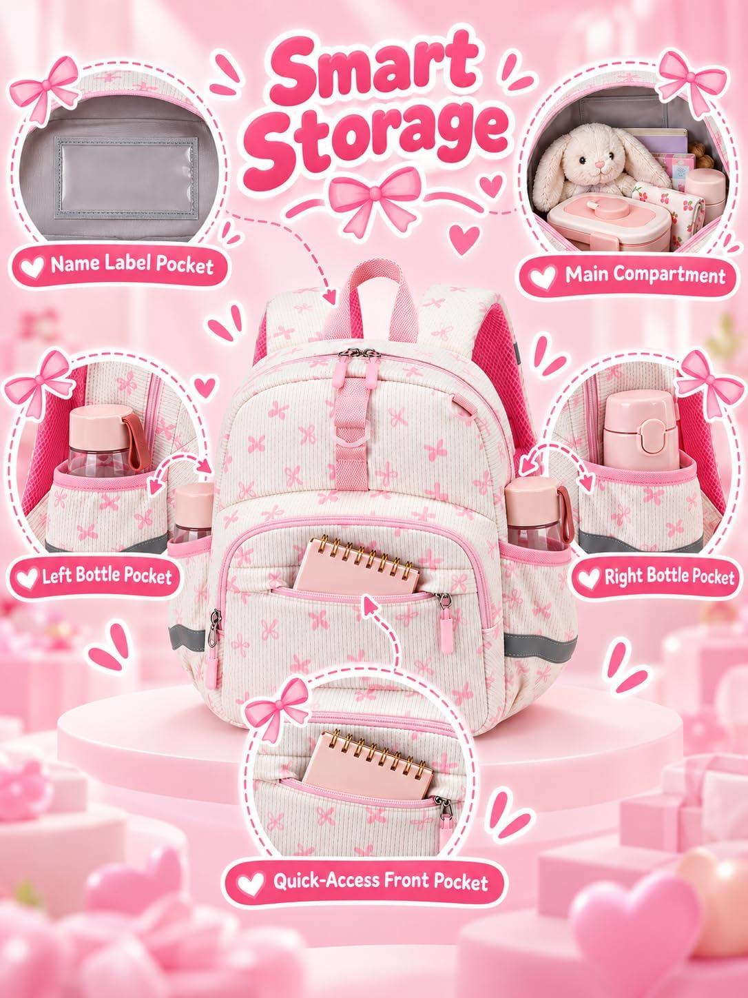 Detalle de LOIDOU Toddler Backpack 8L