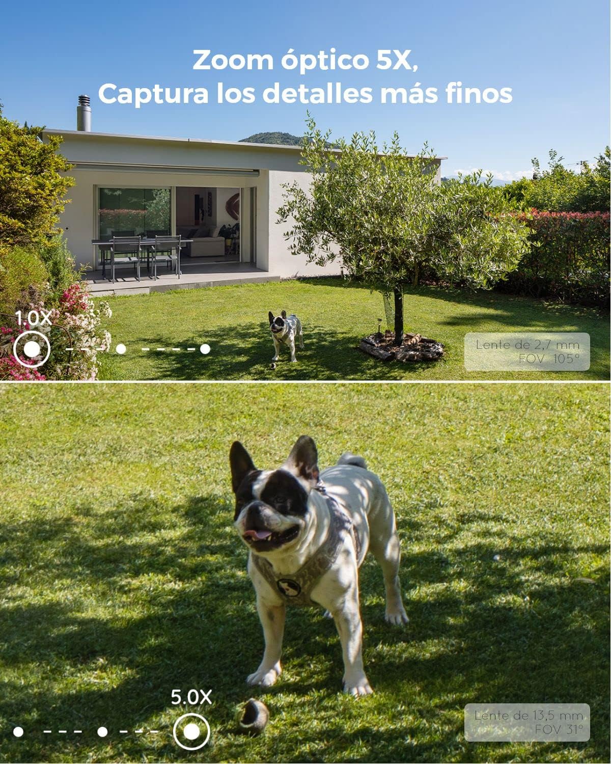 Detalle 1 de Reolink 4K 8MP PoE Cámara Vigilancia