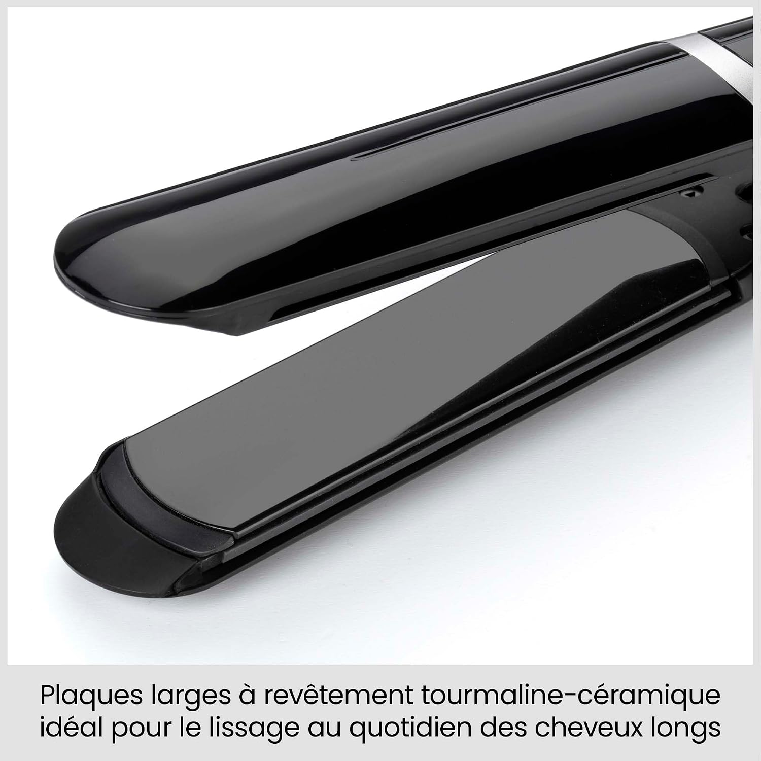 Detalle de BaByliss ST397E Sleek Control Wide stijltang met platen van 35 mm