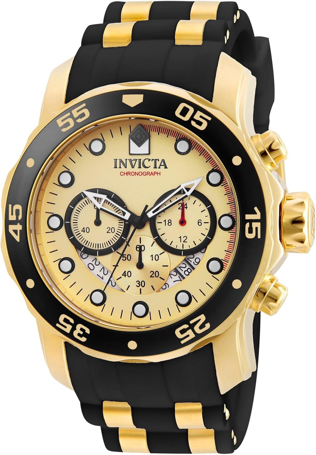 Detalle de Invicta Pro Diver Orologio da Uomo in acciaio inossidabile con movimento Quarzo - 48 mm
