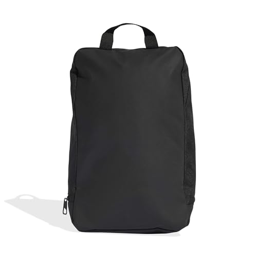 Detalle de adidas Unisex Tiro Shoebag Shoe Bag – Black/White (One Size)