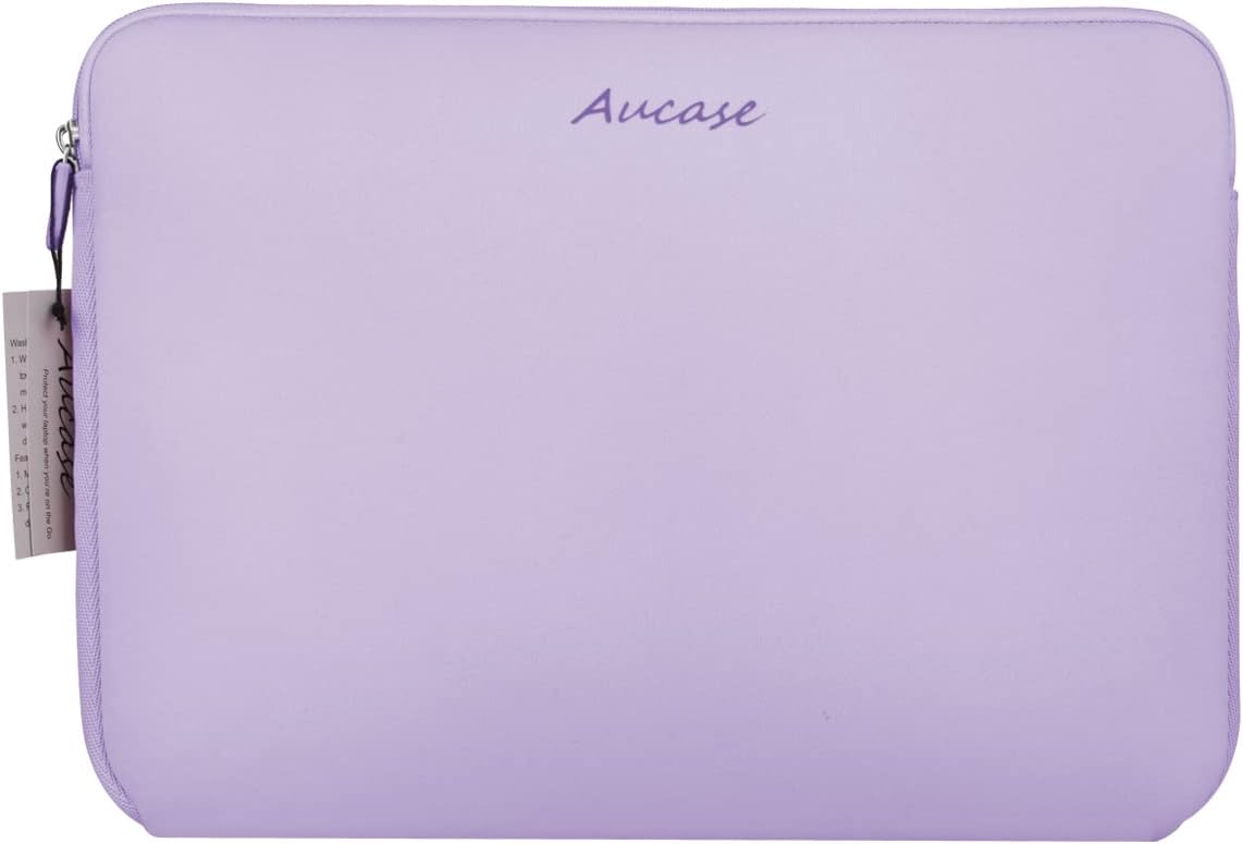 Detalle 2 de Aucase neoprene laptop sleeve for 15.6–16 inch laptops (water resistant, thickened 6 mm protection)