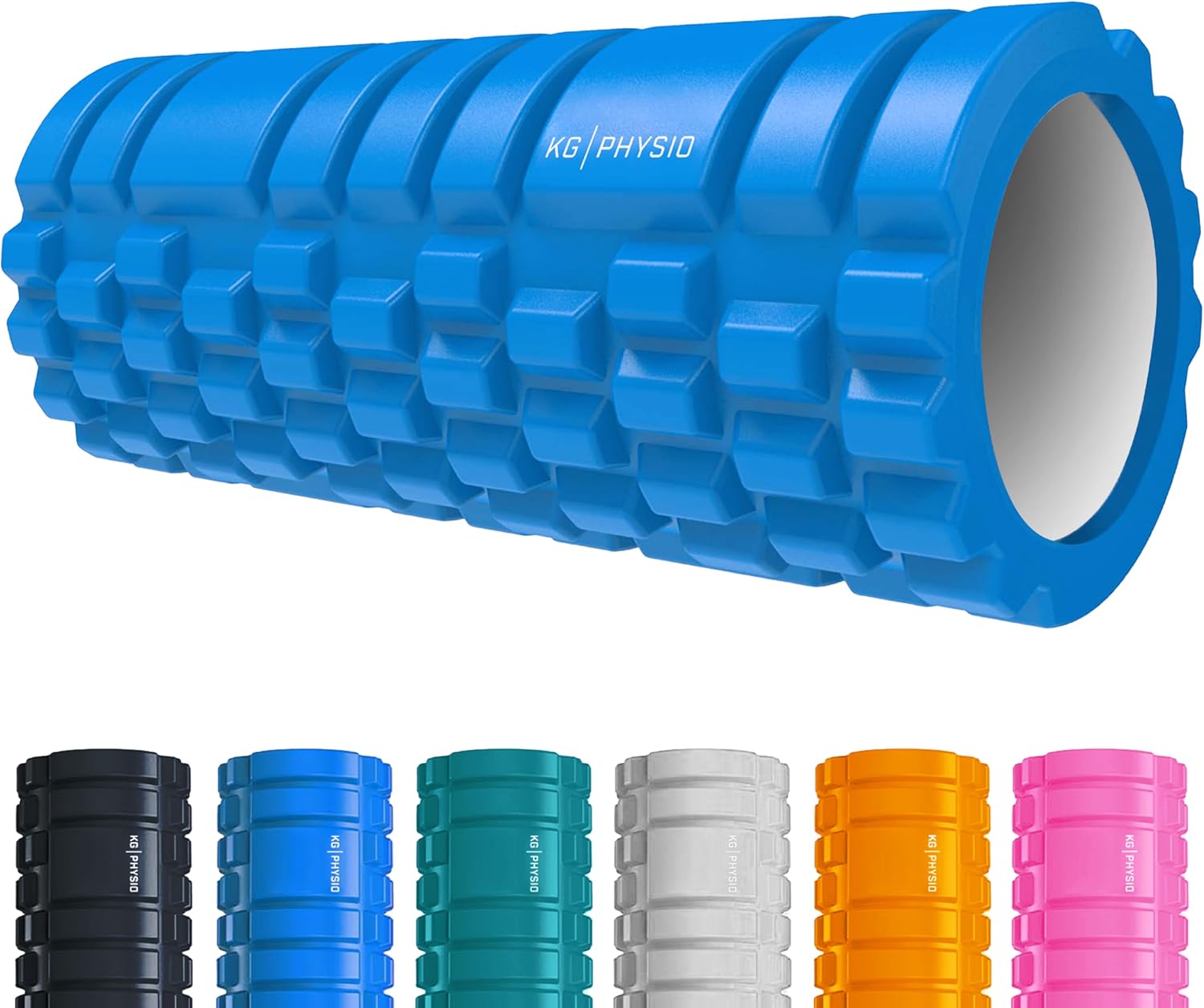 Thumbnail 6 de KG Physio Foam Roller rullo massaggio muscolare per gambe, schiena e braccia (33x12 cm)
