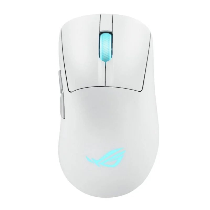 Detalle de ASUS ROG Keris II Origin Blanco 42.000 DPI 8000 Hz inalámbrico 🖱