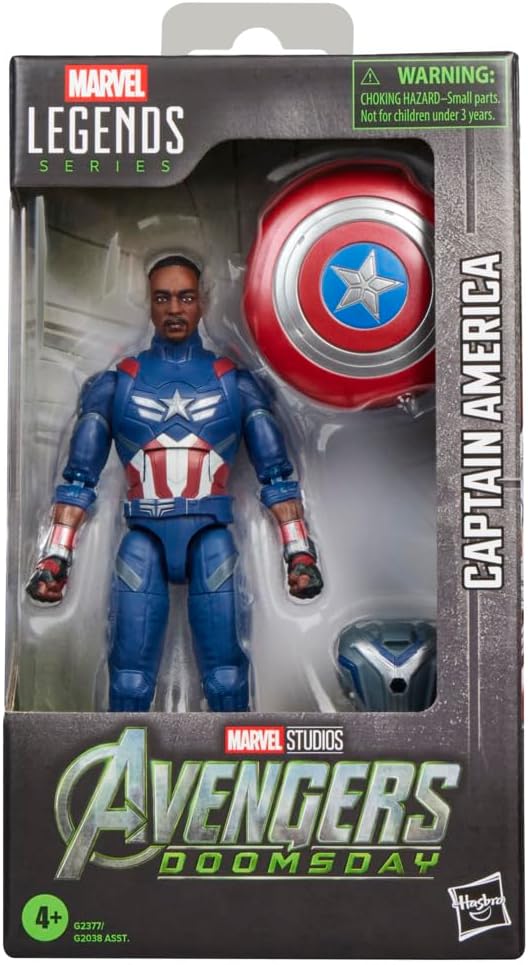 Thumbnail 1 de Marvel マーベルレジェンド・シリーズ G2377 キャプテン・アメリカ 15cm可動フィギュア