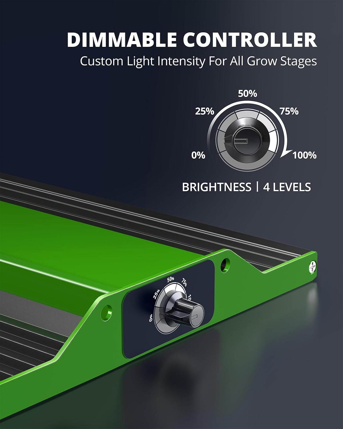 Detalle de VIPARSPECTRA P700 LED Grow Light, 70W Dimmable Full-Spectrum Lamp