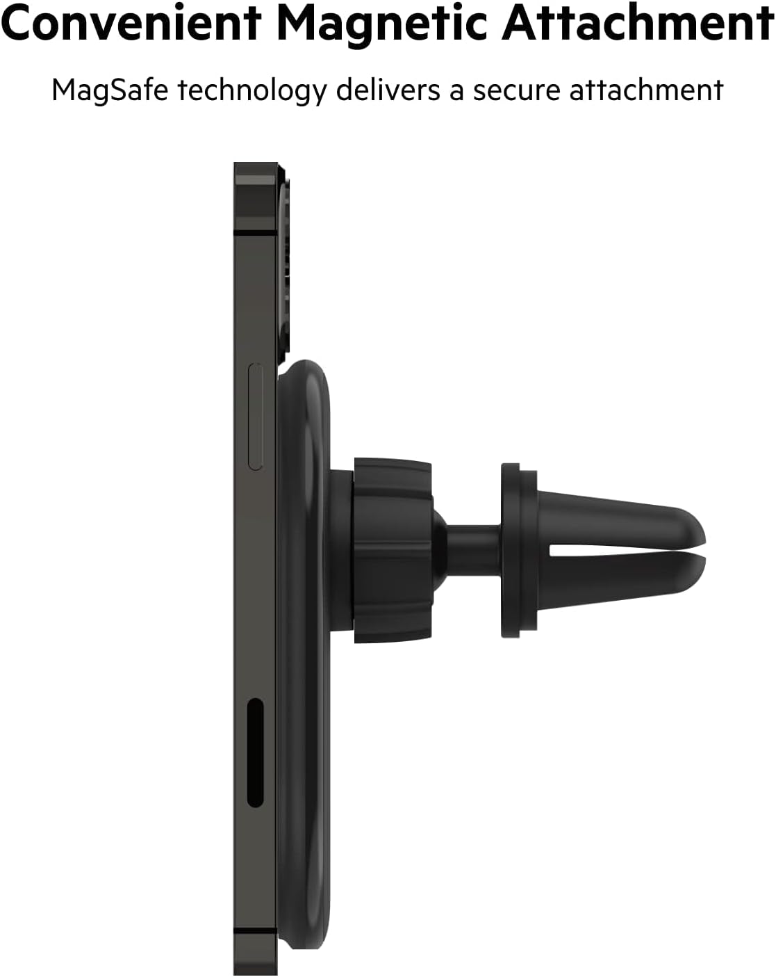 Thumbnail 1 de Belkin BoostCharge Magnetic Wireless Car Charger with MagSafe Compatibility
