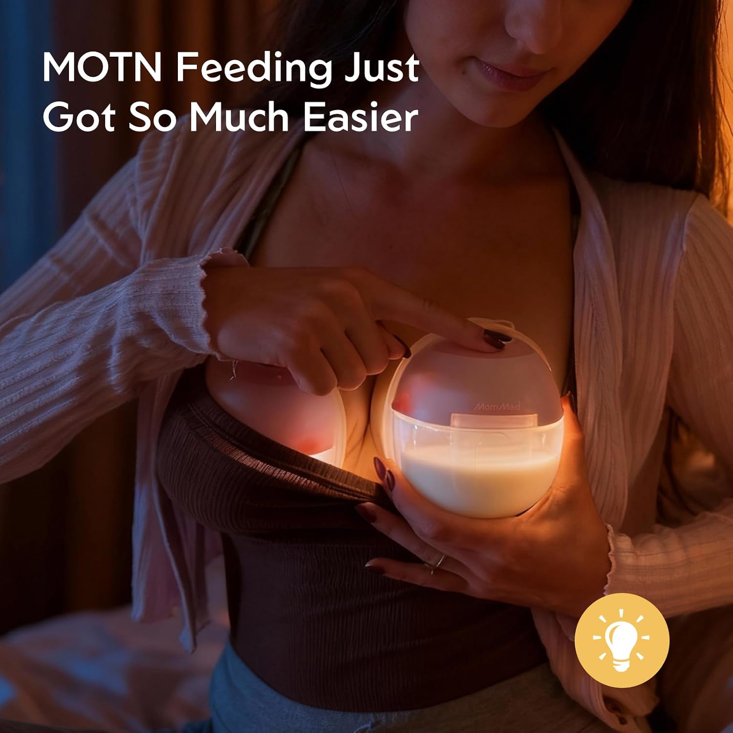 Thumbnail 1 de MomMed S33 Wearable Breast Pump review: quiet, hands‑free pumping in bra