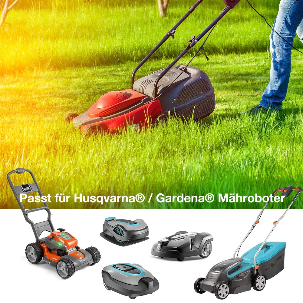 Detalle de TBoonor 30x Lame per Robot Tagliaerba – Lame di ricambio per Husqvarna Automower, compatibilità estesa e viti antiruggine