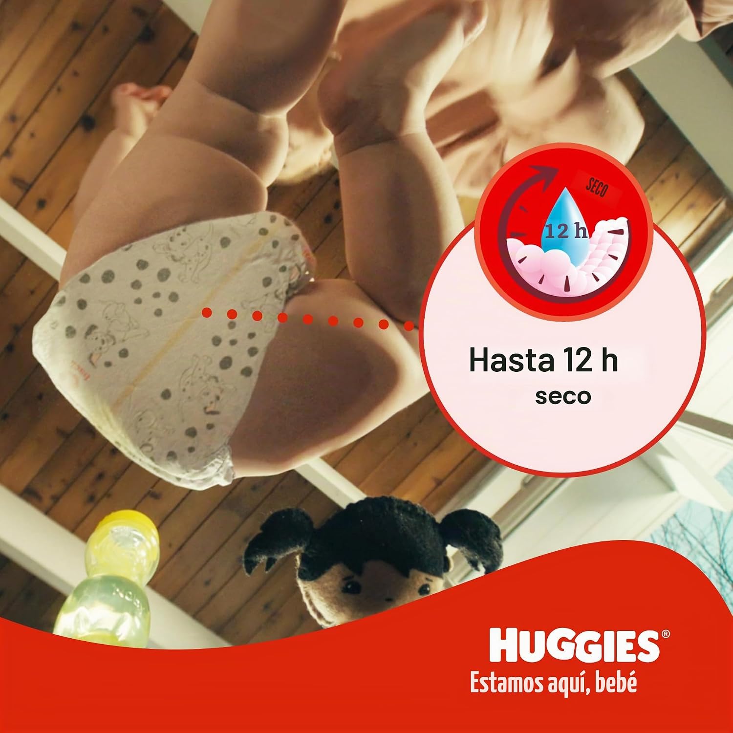 Thumbnail 4 de Huggies Little Movers Pañales Disney Talla 4, 150 Pzs 🐾