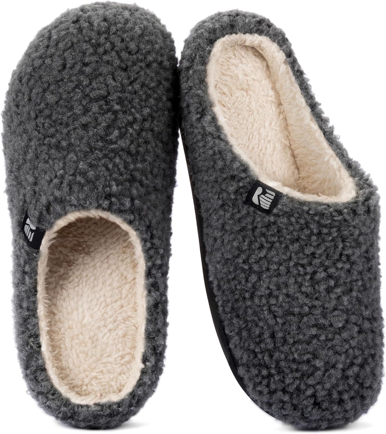 Detalle 2 de RockDove Women's Sherpa Fleece Clog Slipper 🩰