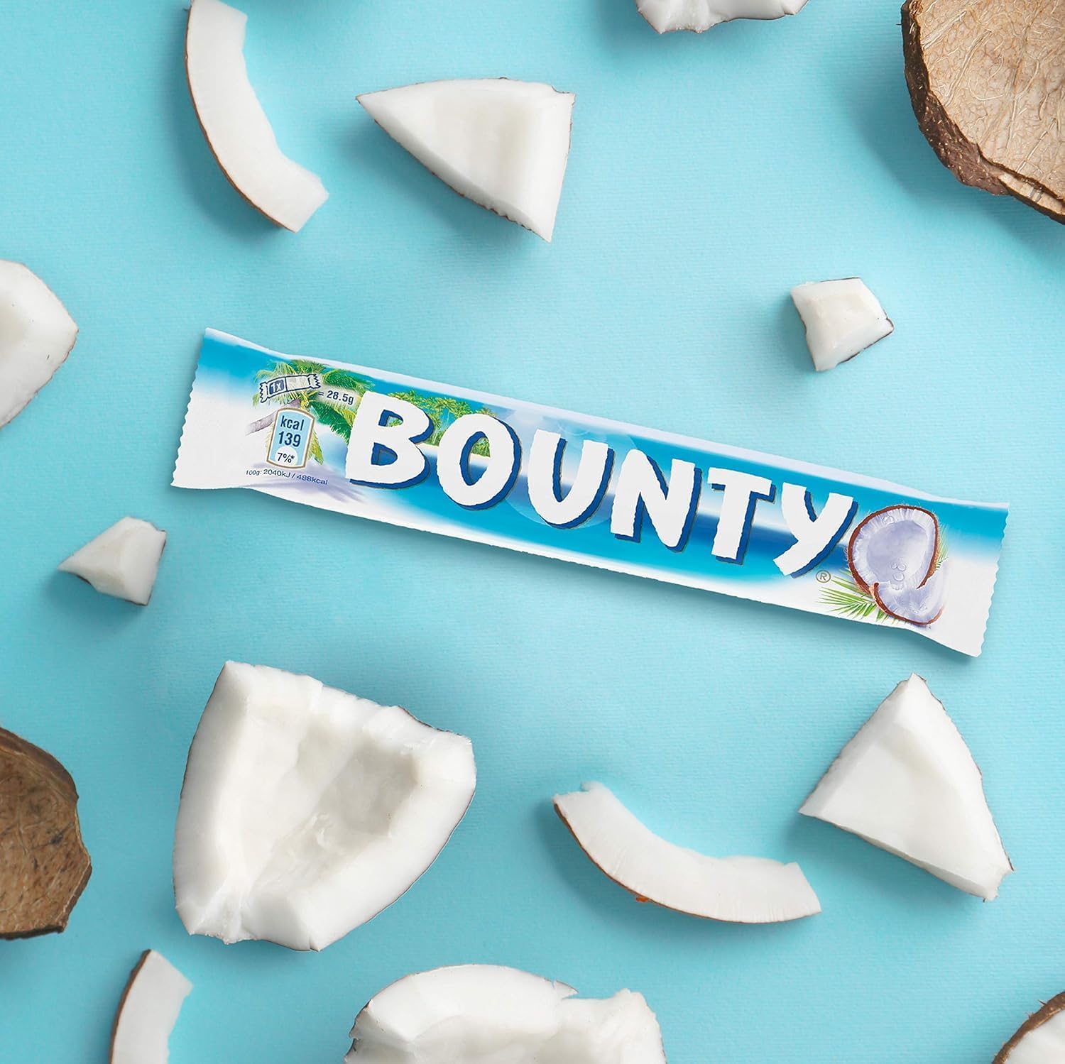 Detalle 2 de Bounty Coco Chocolatina con Chocolate con Leche (24x57g) 🥥🍫