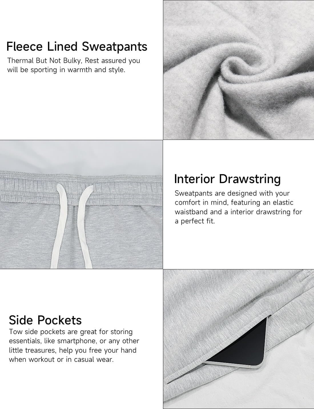 Thumbnail 4 de HeSaYep Women's Sweatpants 85% Cotton