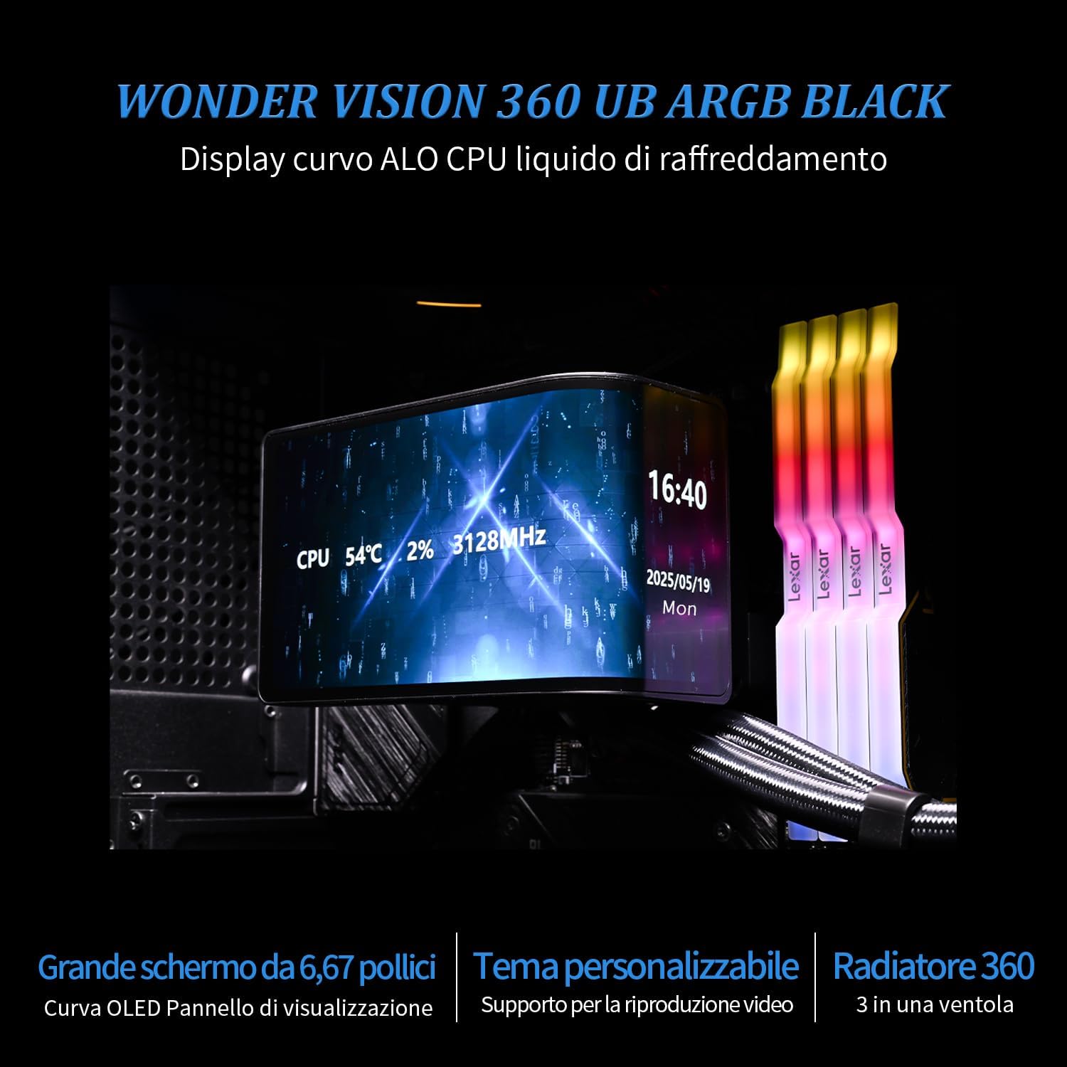 Detalle 2 de TR-Wonder Vision 360 AIO Refroidisseur