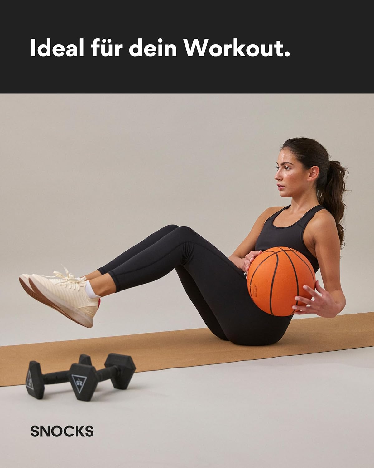 Thumbnail 6 de Snocks leggings lunghi da donna a vita alta per sport: opachi, super elasticizzati e anti-quat