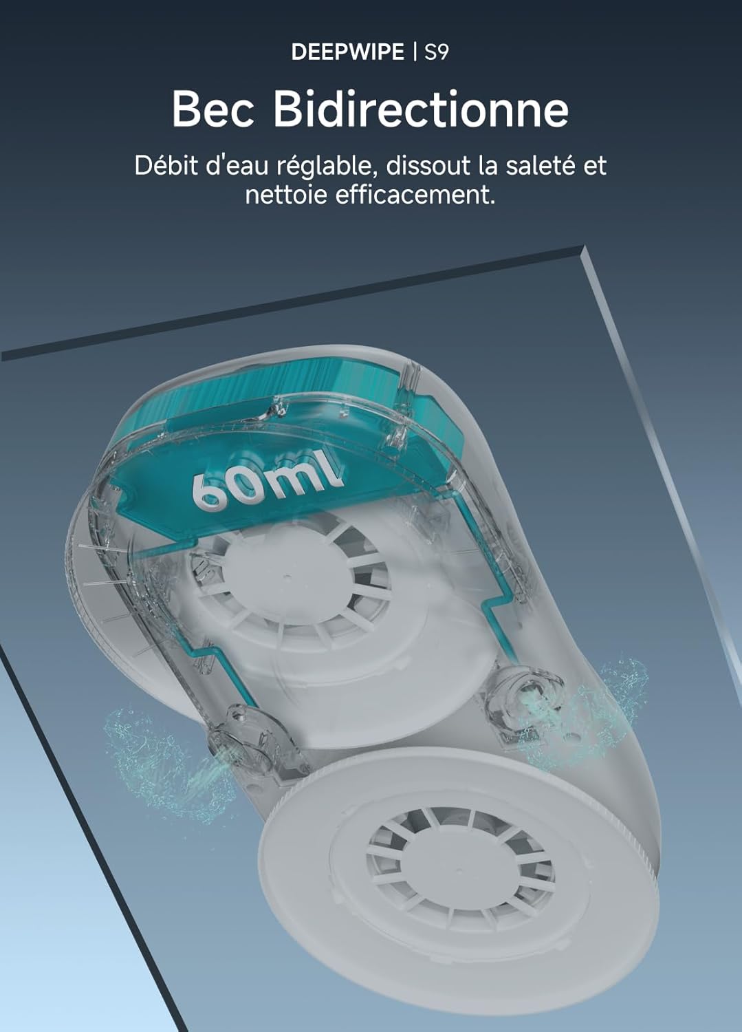 Thumbnail 6 de Robot lave-vitre S9 (5 800 Pa) — nettoyage automatique des grandes vitres avec double pulvérisation