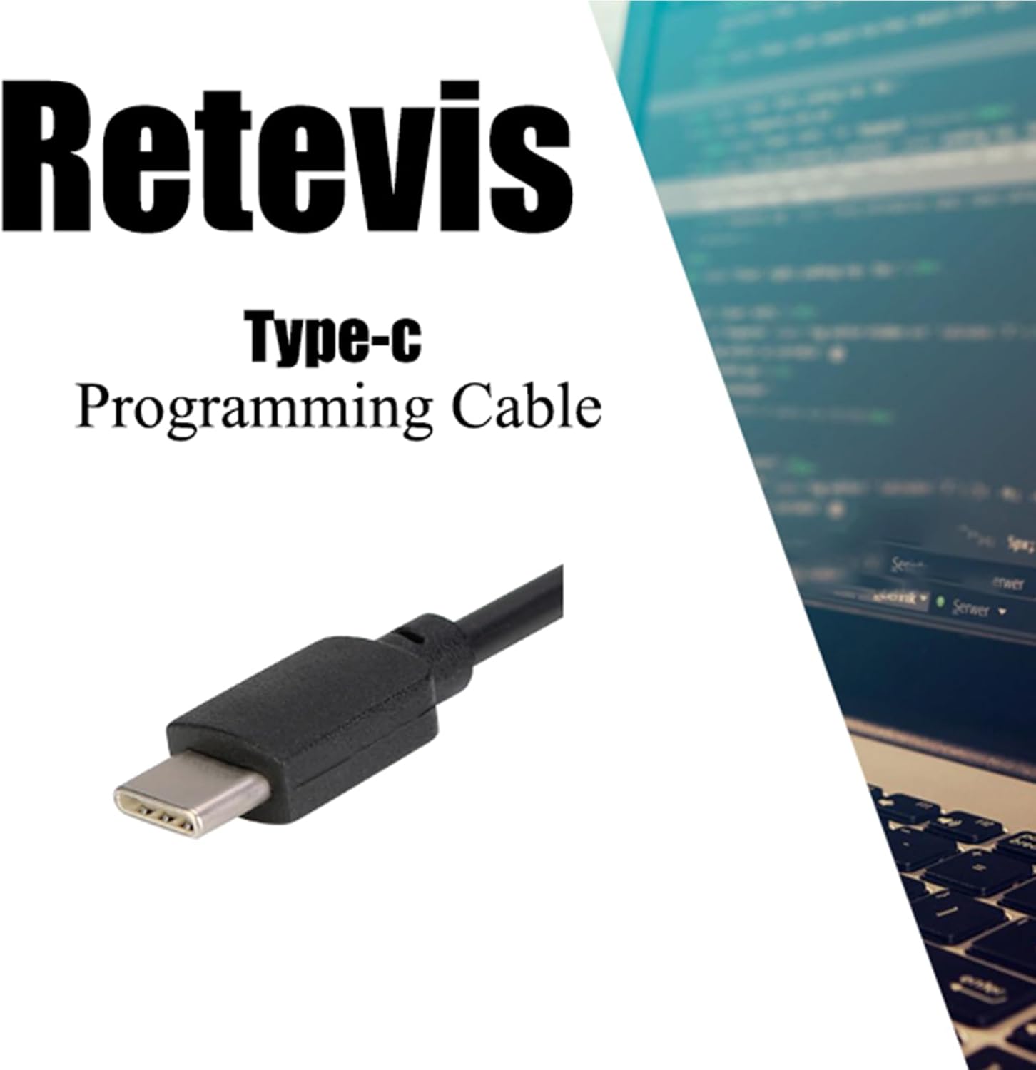 Thumbnail 3 de Retevis RT622P USB Programmierkabel Typ C – kompatibel mit RT665, RB619, RT622P, RB666