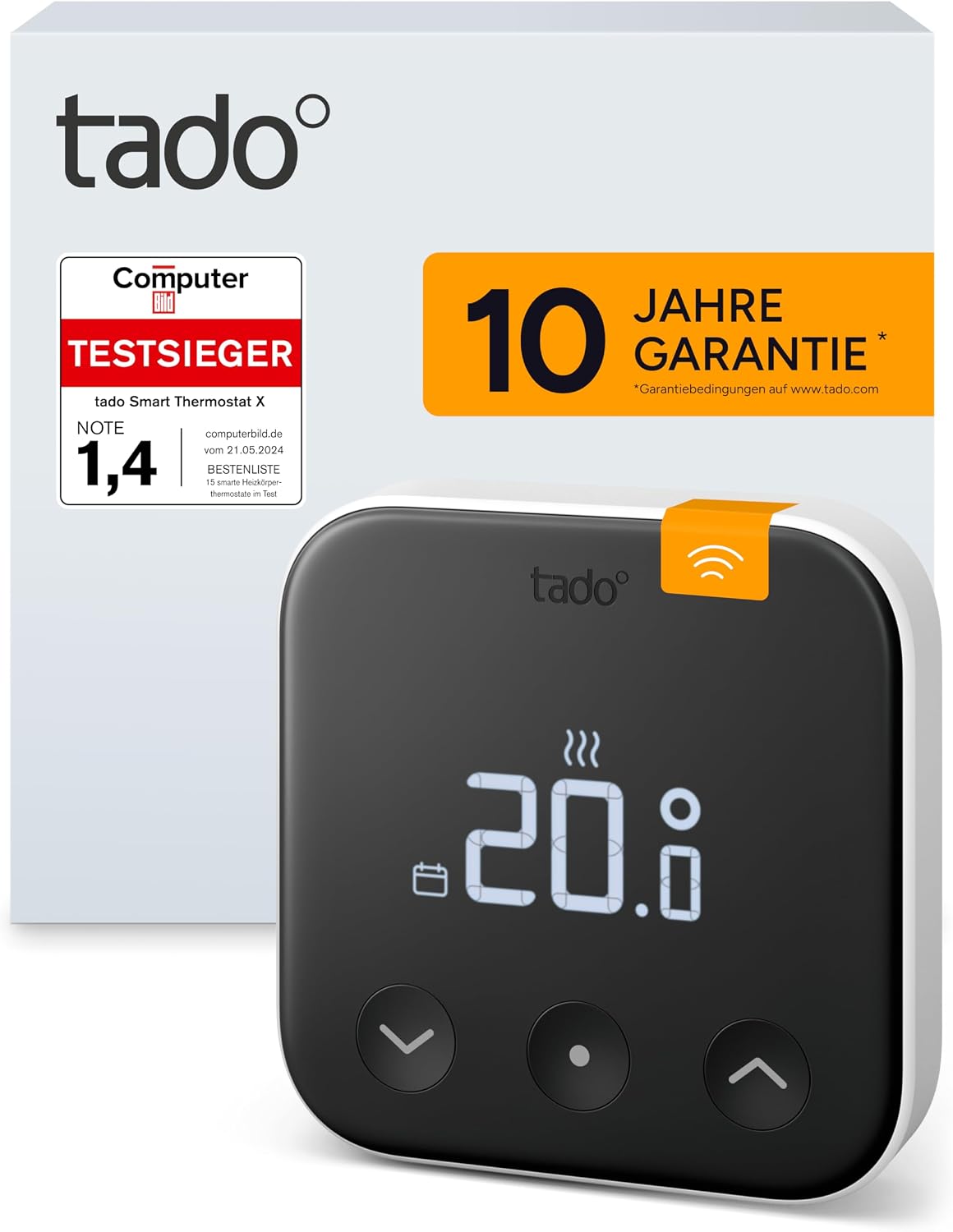 Detalle de tado Funk-Temperatursensor X für smarte Heizkörper
