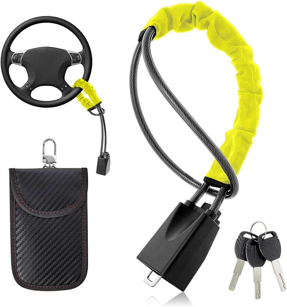 Thumbnail 6 de Youteer Steering Wheel Lock, red