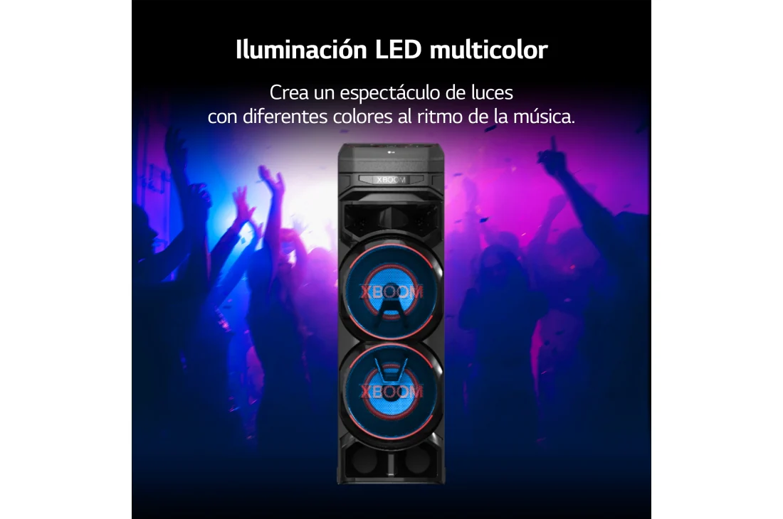 Thumbnail 4 de LG XBOOM RNC9 Altavoz de gran potencia con mesa DJ
