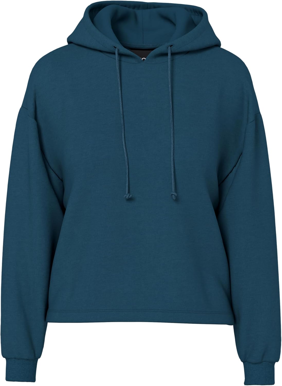 Detalle de Felpa con cappuccio PIECES Pcchilli LS Donna in cotone? con coulisse e polsini aderenti