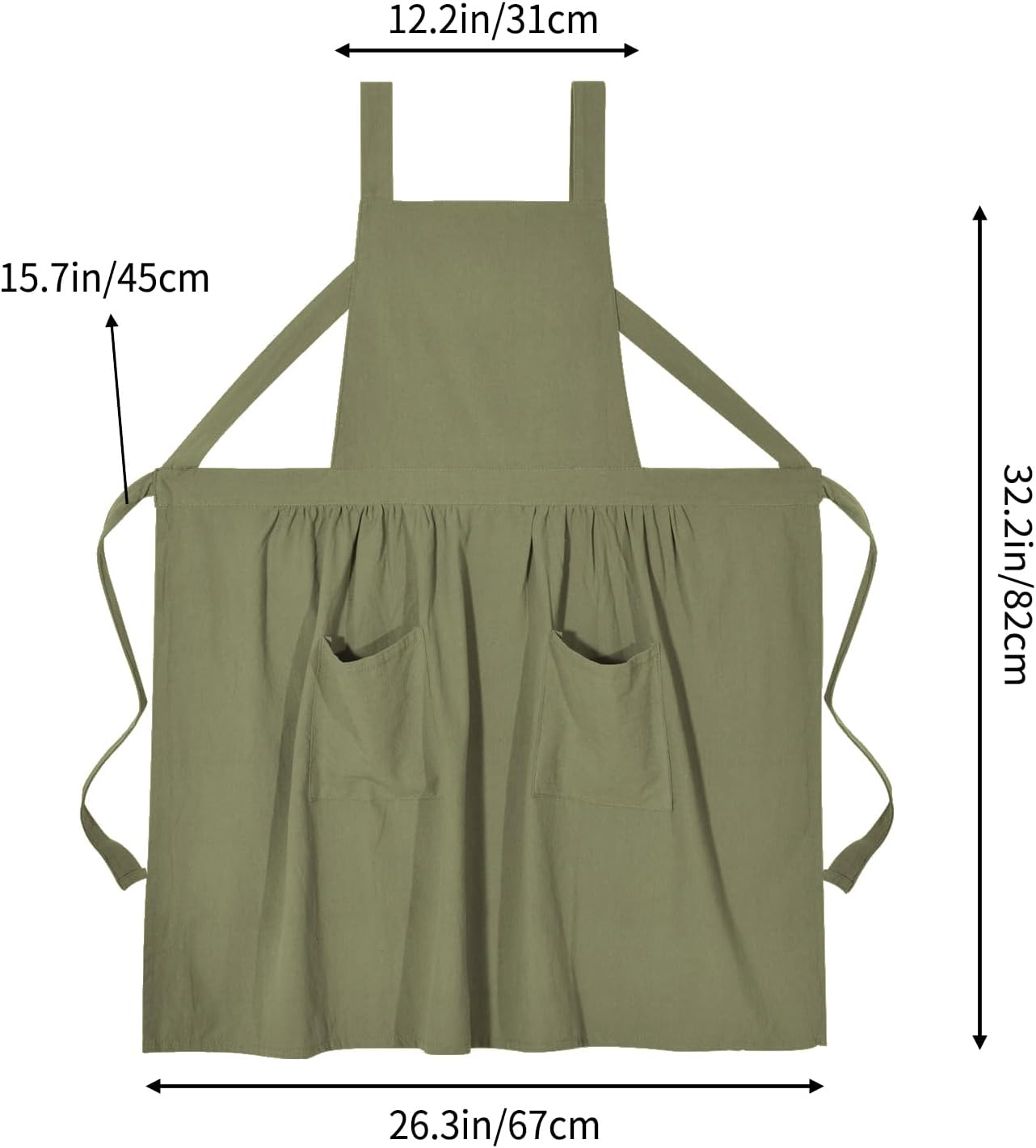 Thumbnail 4 de Pinknoke Pinafore Apron with Two Pockets