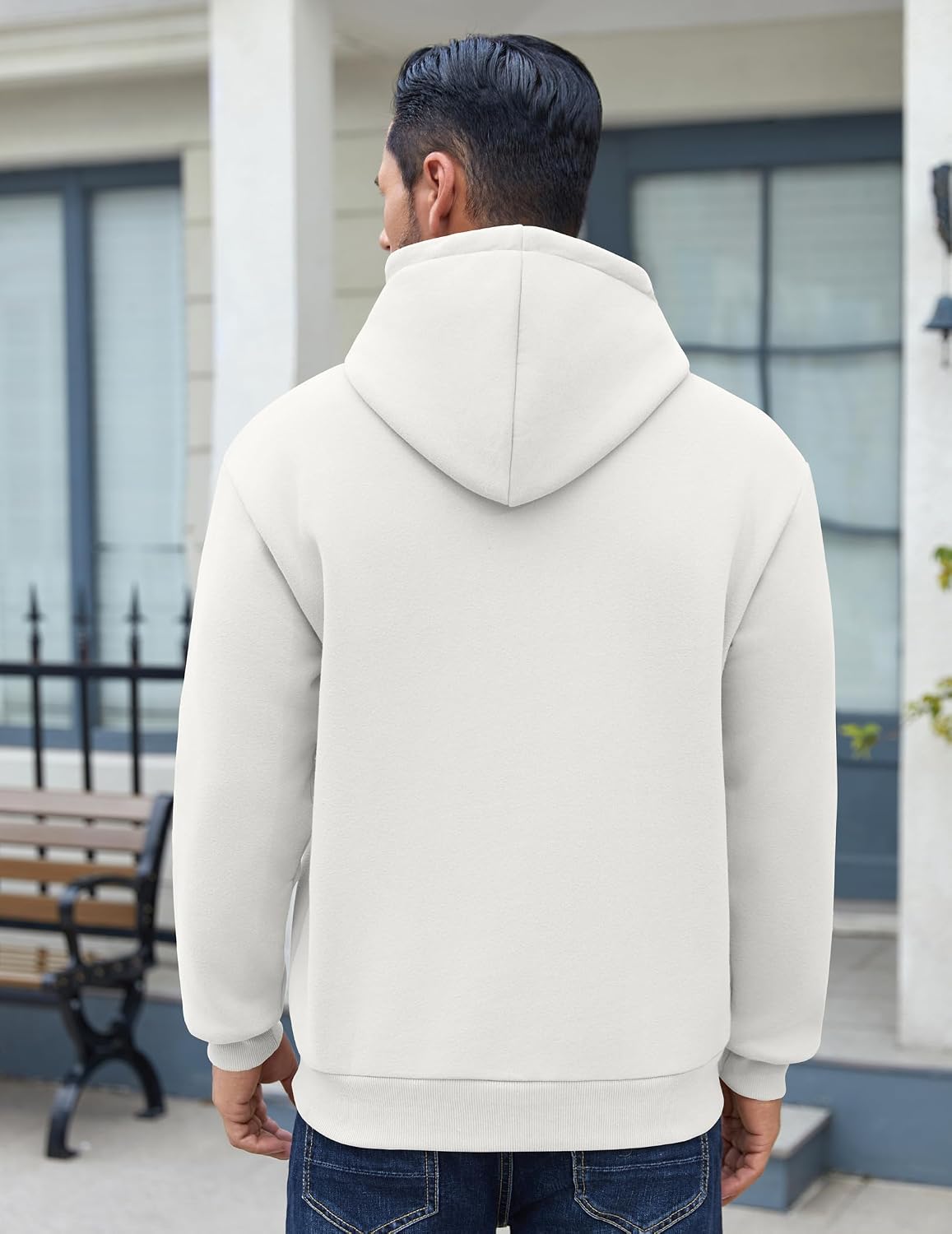 Thumbnail 2 de COOFANDY sweat à capuche homme chaud en coton
