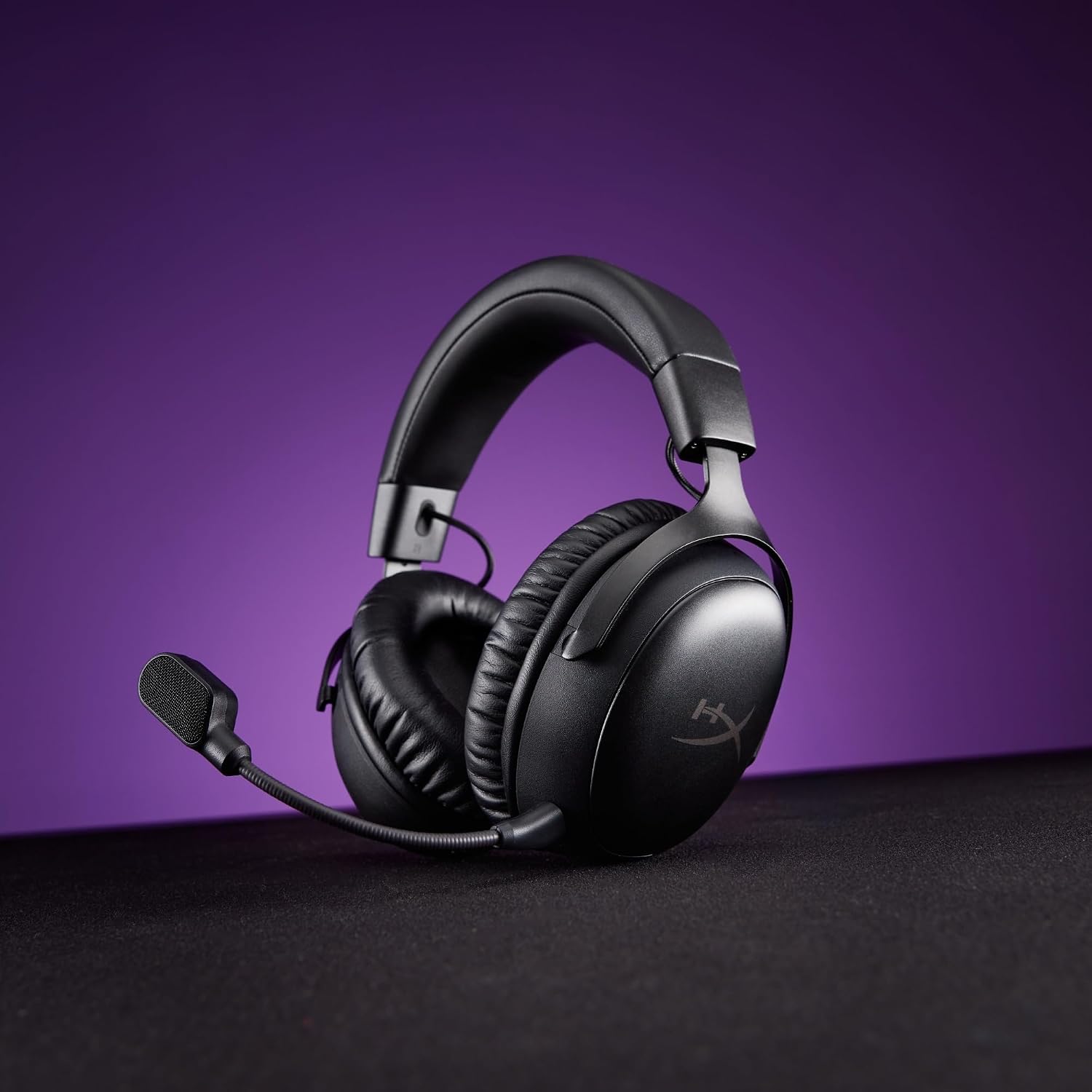 Detalle de HyperX Cloud III S – Casque Gaming sans Fil, Bluetooth/2,4 GHz, autonomie jusqu’à 200 h