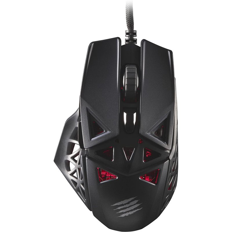 Detalle de Mad Catz M.O.J.O. M1 Ratón Gaming 12000 DPI RGB Negro