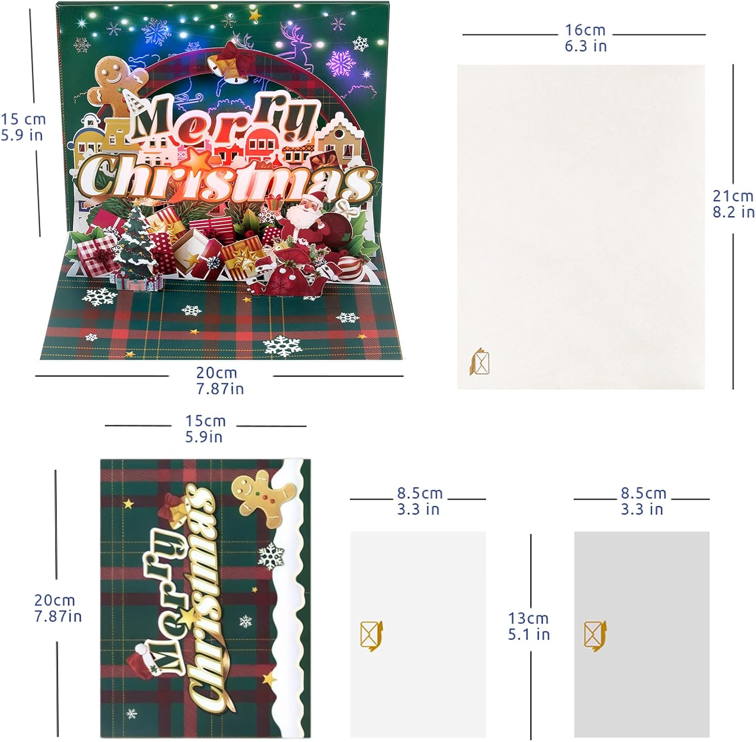 Thumbnail 1 de CNLITIHEKA Musical Christmas Card