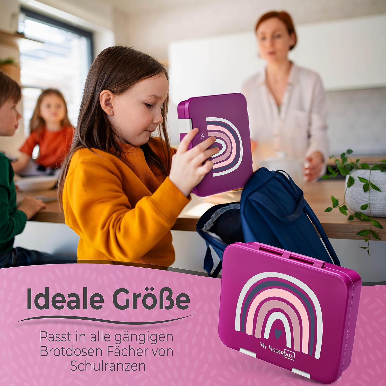 Thumbnail 5 de Lunchbox mit Fächern JIN für Kinder