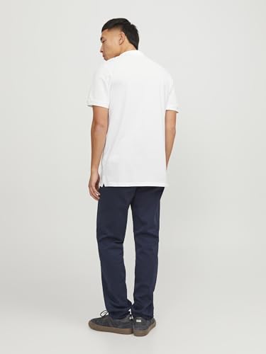 Detalle de Jack & Jones Jjebasic Polo Ss Noos White Detail: Slim Fit M
