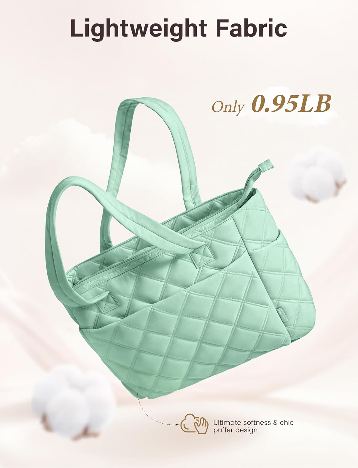 Detalle 2 de Uselike Quilted Tote Bag 20L