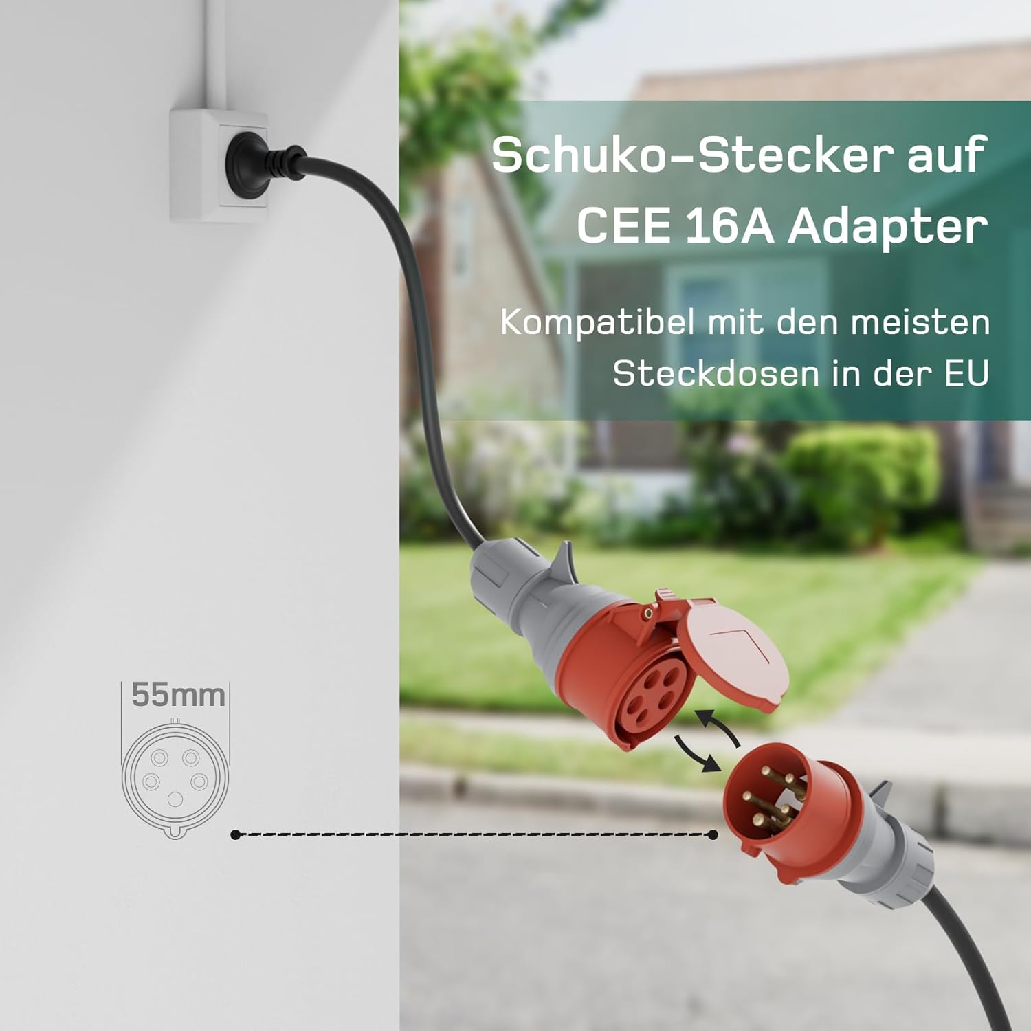 Detalle de de Mobile Wallbox 11 kW mit App