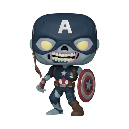 Thumbnail 1 de Funko Pop! Marvel What If Zombie Captain America — Figura de vinilo
