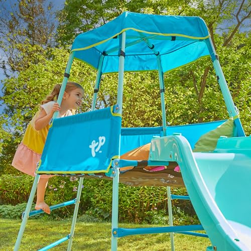 Thumbnail 7 de TP Growable Adventurer : Cadre d'escalade métallique avec Toboggan et auvent pour enfants 18 mois – 3 ans et plus