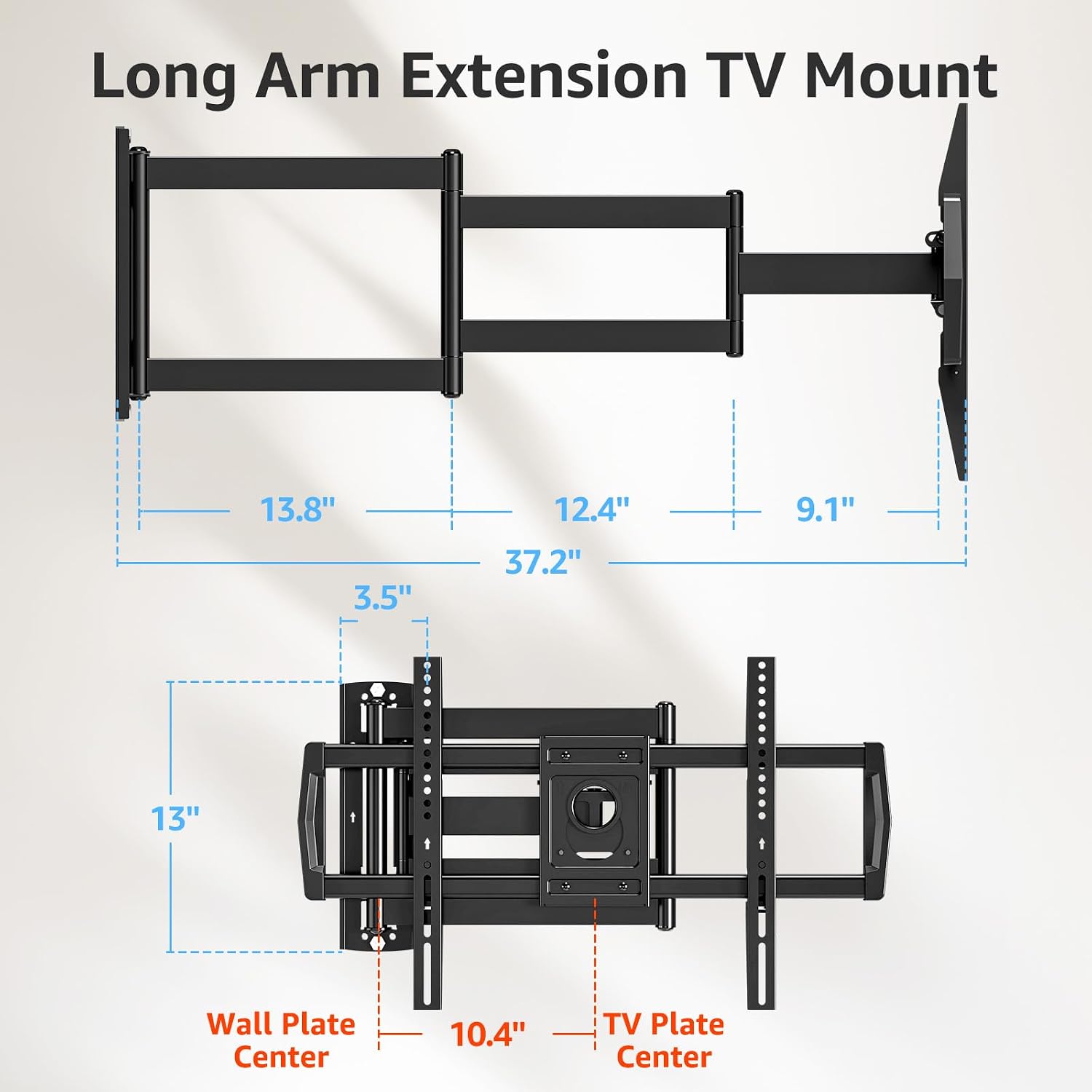 Thumbnail 4 de MOUNTUP MU0047-L 37.9" Long Arm TV Wall Mount