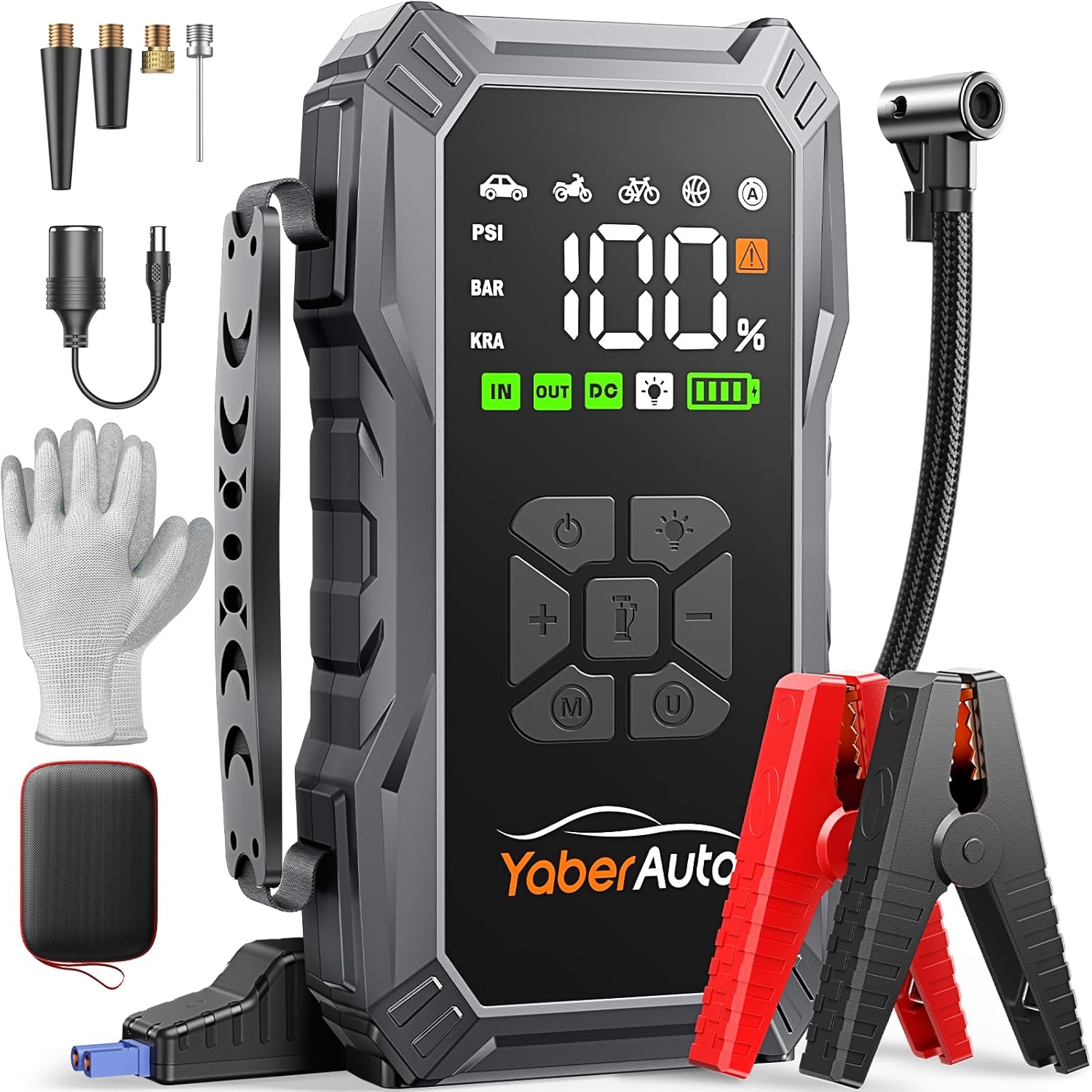 Detalle de YaberAuto Starthilfe Powerbank 23.800 mAh