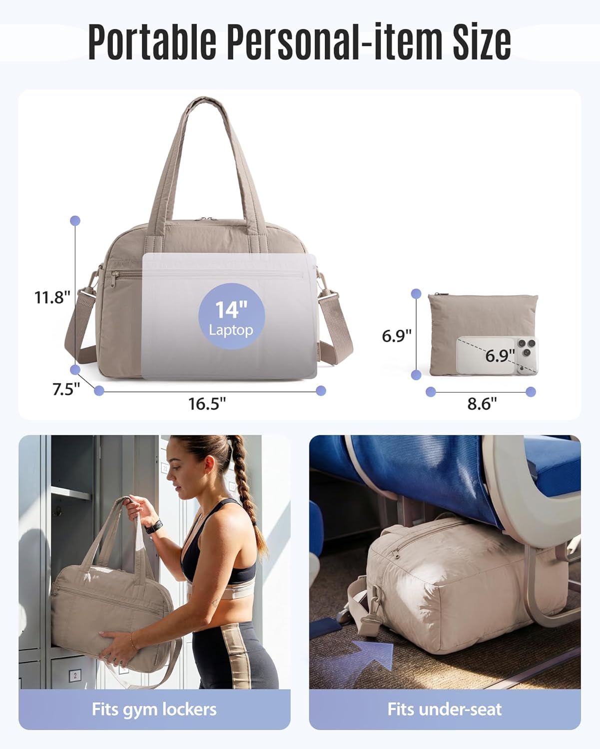 Thumbnail 1 de LIGHT FLIGHT Reisetasche Handgepäck – kompakt, robust und vielseitig einsetzbar