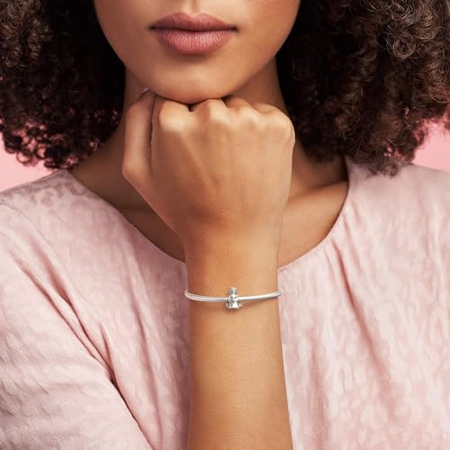 Detalle de PANDORA Charm „Engel der Liebe“ 798413C00 – Schutzengel aus Sterling-Silber