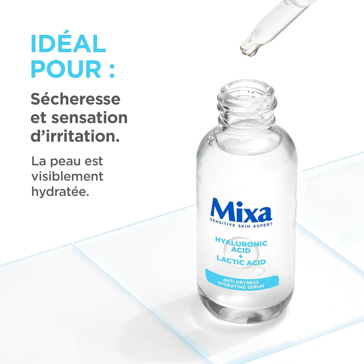 Thumbnail 4 de Mixa Siero concentrato reidratante per pelli disidratate e sensibili – 30 ml
