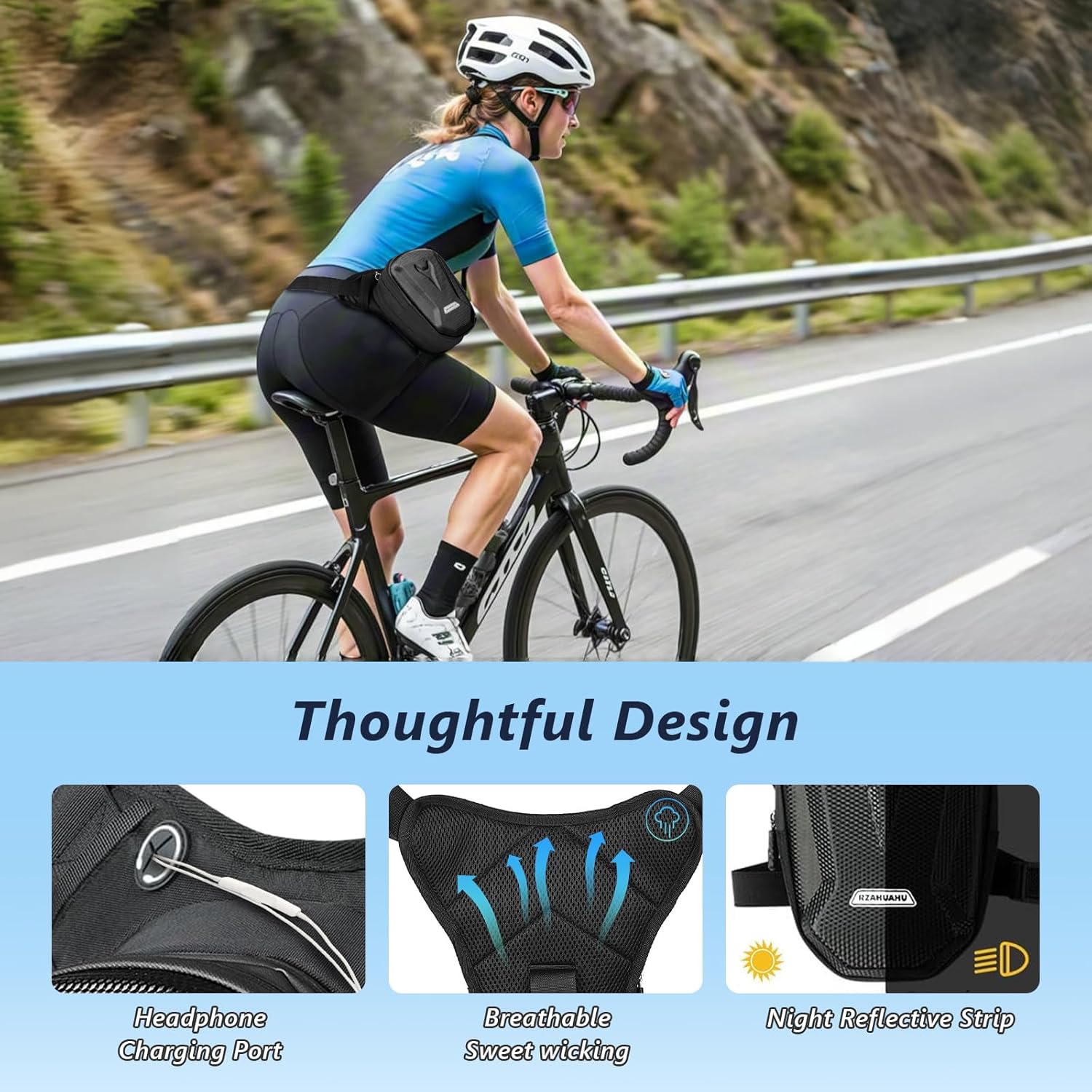 Thumbnail 3 de EVA leg bag with 65-135 cm strap