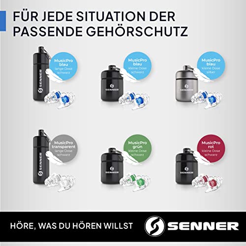 Thumbnail 7 de Senner MusicPro Gehörschutz Ohrstöpsel – Hi‑Fi-Dämmung für Konzerte & Festivals