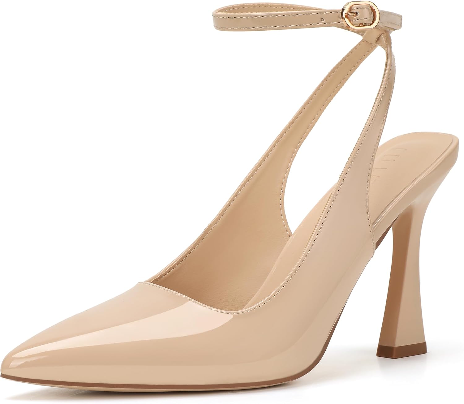 Detalle de IDIFU Women's Slingback Pumps, Pointed Toe