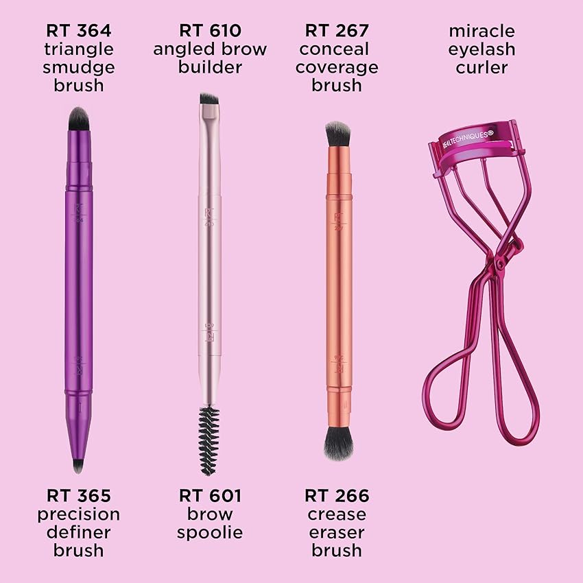 Thumbnail 2 de Real Techniques Double Time Brush + Lash set de 4 piezas 🎀