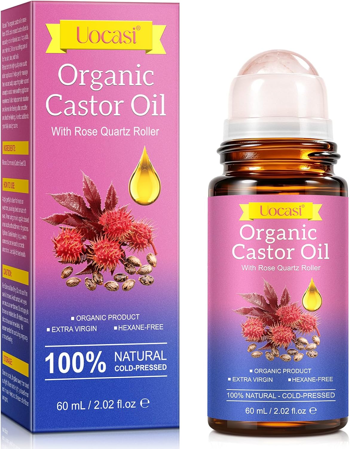 Detalle de Castor Oil Hair and Skin Oil 2.02 oz