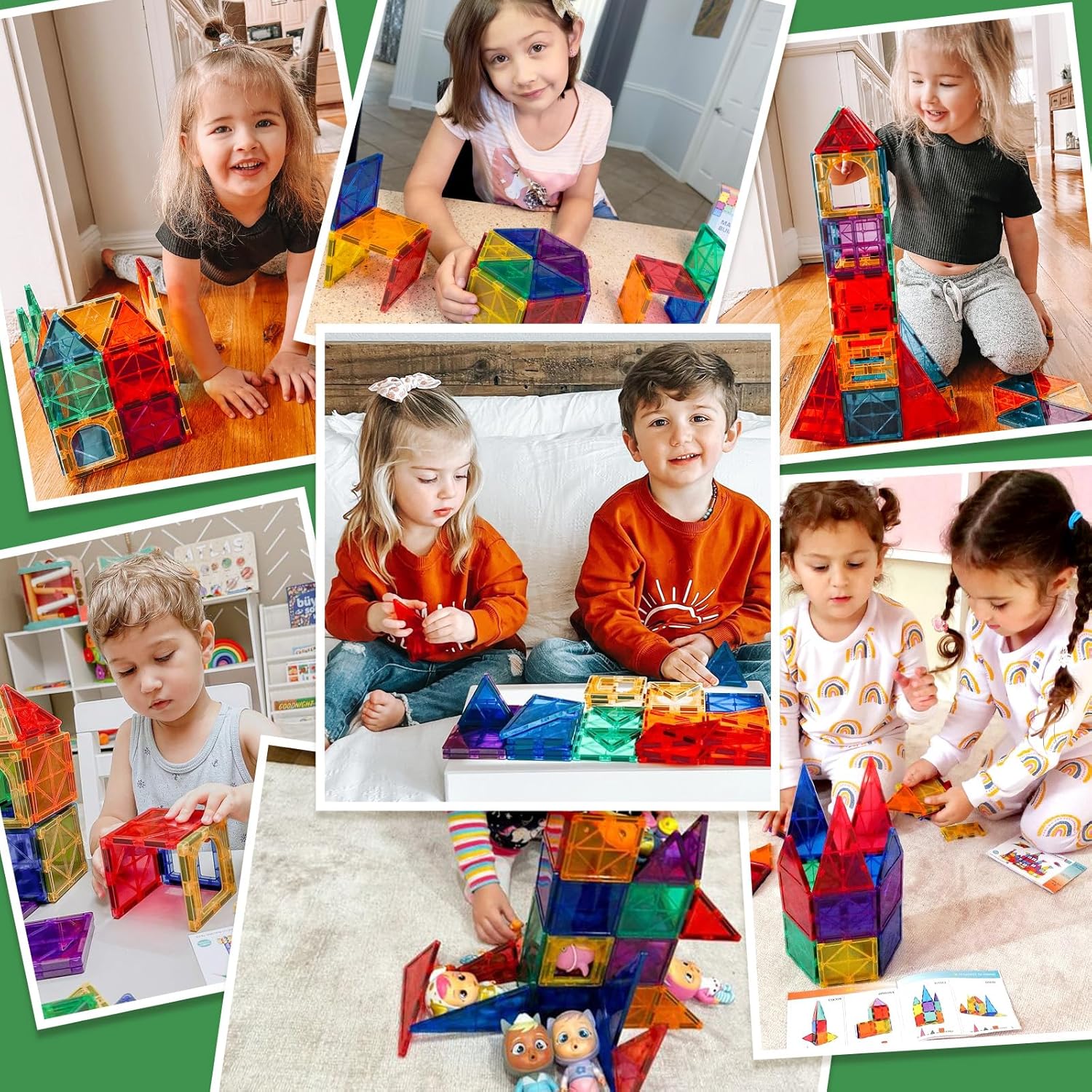 Thumbnail 4 de Coodoo Magnetic Tiles 36pcs Starter Set