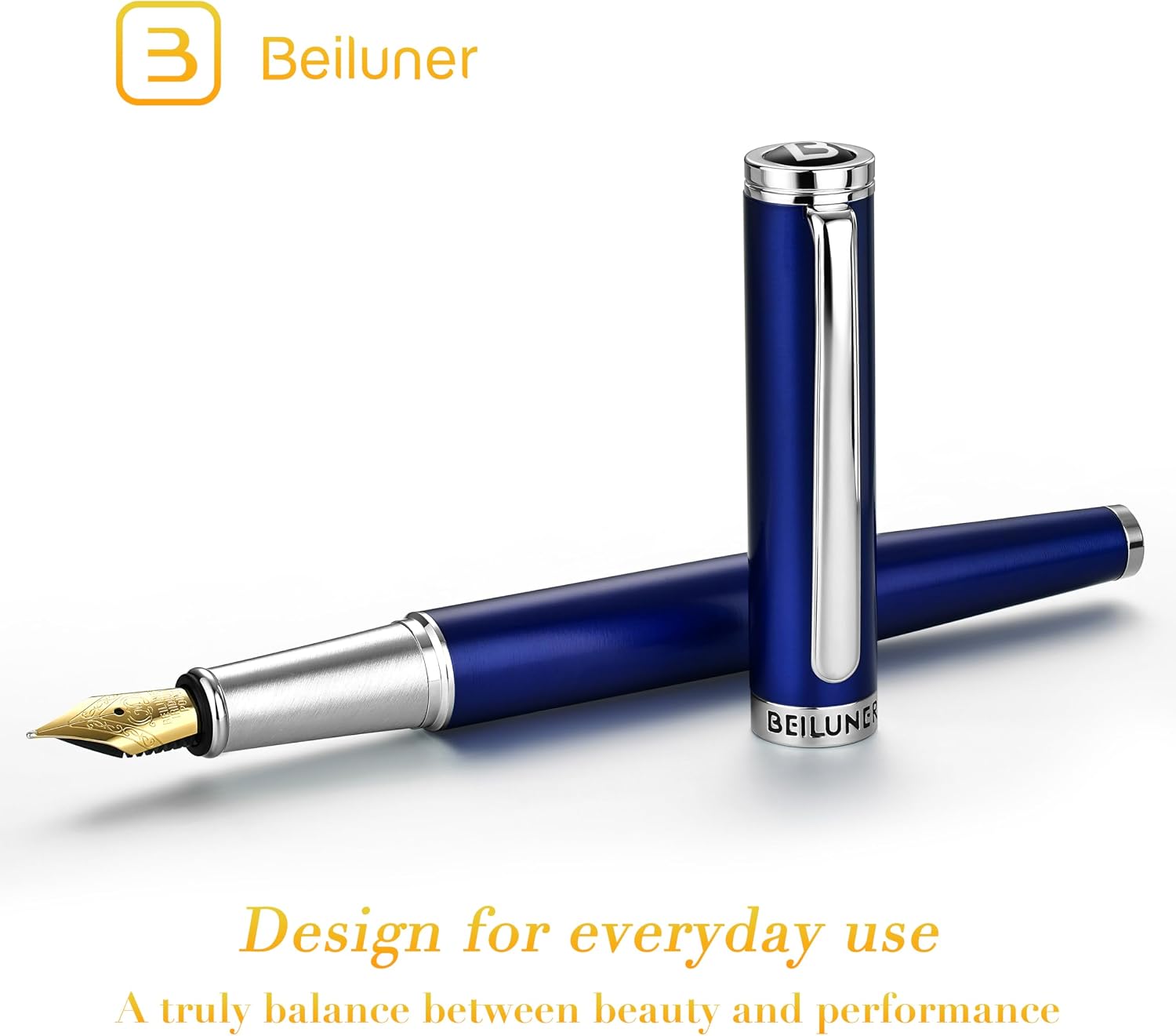 Thumbnail 1 de BEILUNER Fountain Pen Set, Medium Nib